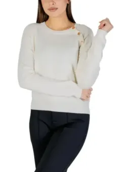 Morgan De Toi Damen Pullover Weiß | online kaufen