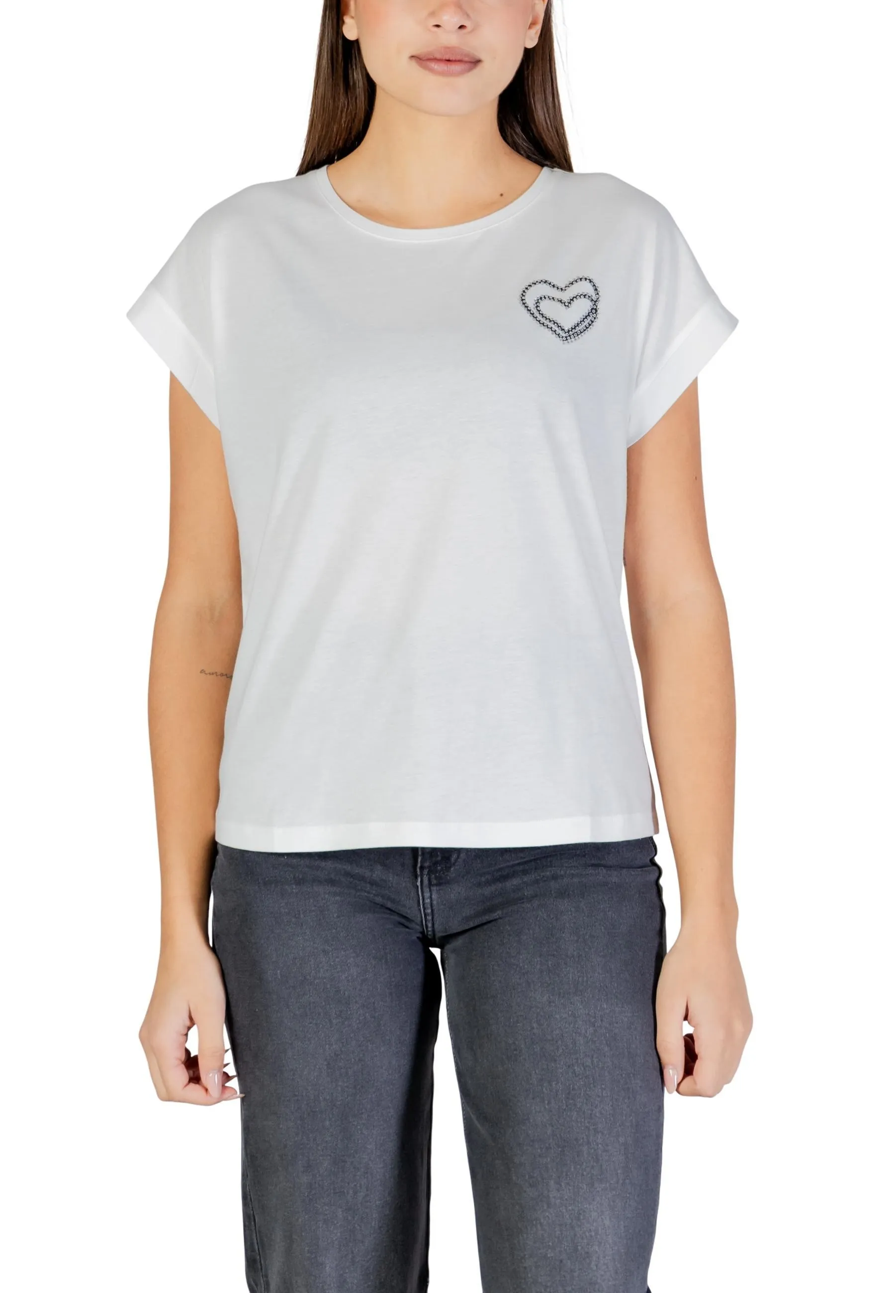 Damen T-Shirt Weiß 501340
