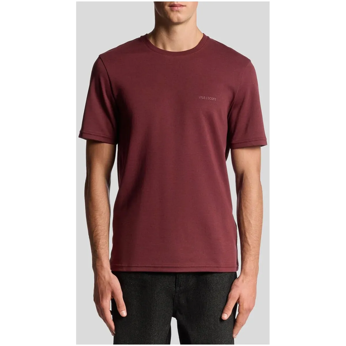 Herren T-Shirt Bordeaux 501535
