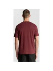 Lyle & Scott Herren T-Shirt Bordeaux | online kaufen