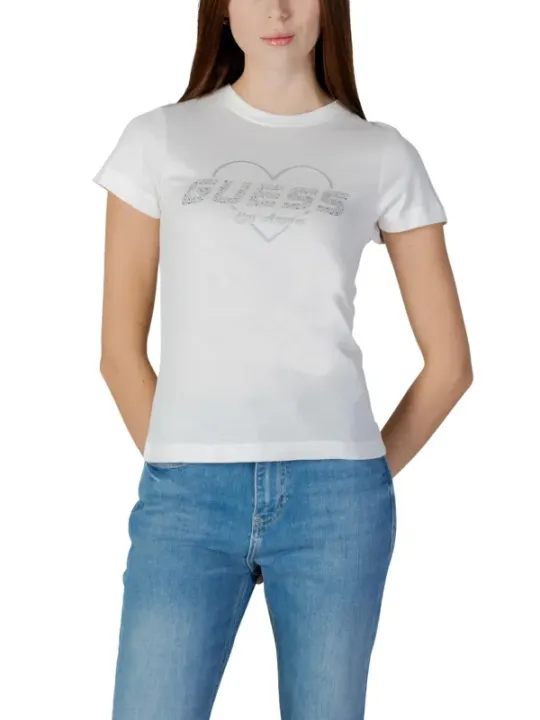 Guess Active Damen T-Shirt Weiß | online kaufen