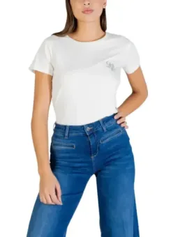 Liu Jo Damen T-Shirt Weiß mieten - Flex-Fashion Verleih