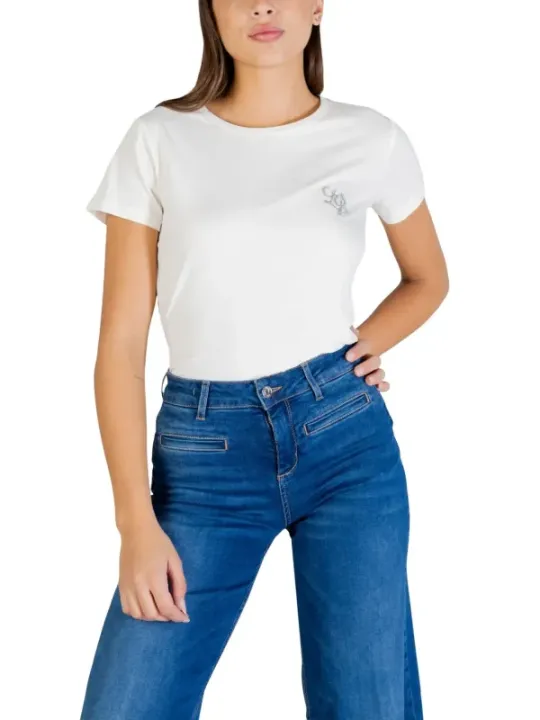 Liu Jo Damen T-Shirt Weiß | online kaufen