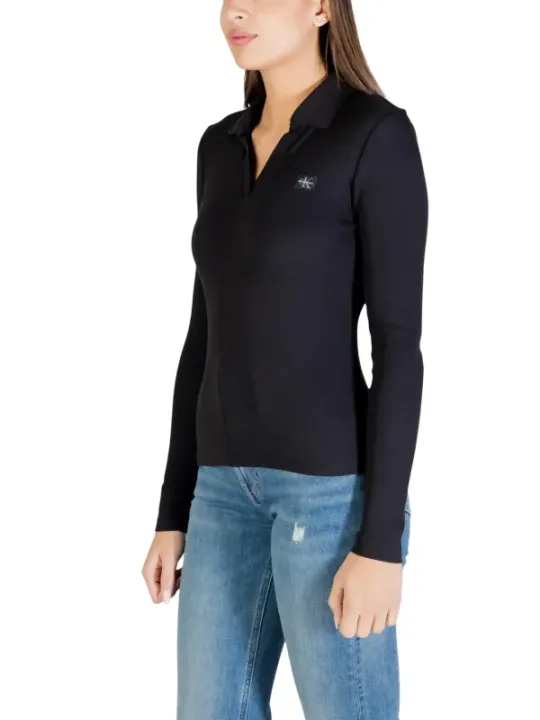 Calvin Klein Jeans Damen T-Shirt Schwarz | online kaufen