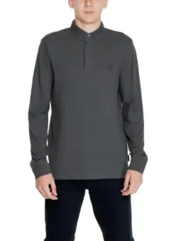 Armani Exchange Langarm Poloshirt Logo