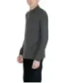 Graues Armani Exchange Henley-Shirt