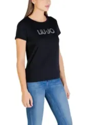 Liu Jo Damen T-Shirt Schwarz | online kaufen