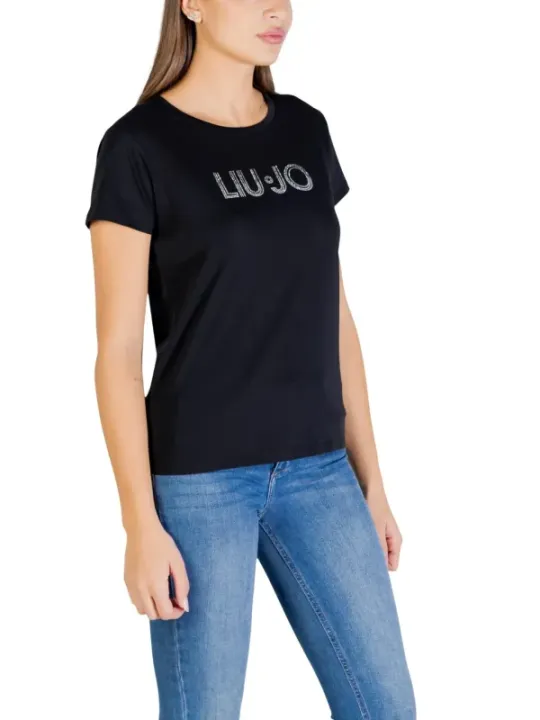 Liu Jo Damen T-Shirt Schwarz | online kaufen