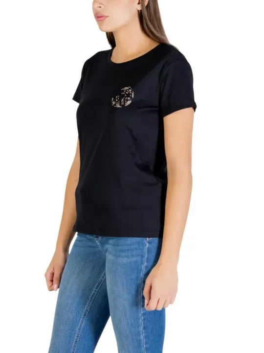 Liu Jo Damen T-Shirt Schwarz | online kaufen