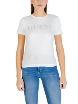 Guess Active Damen T-Shirt Weiß mieten - Flex-Fashion Verleih