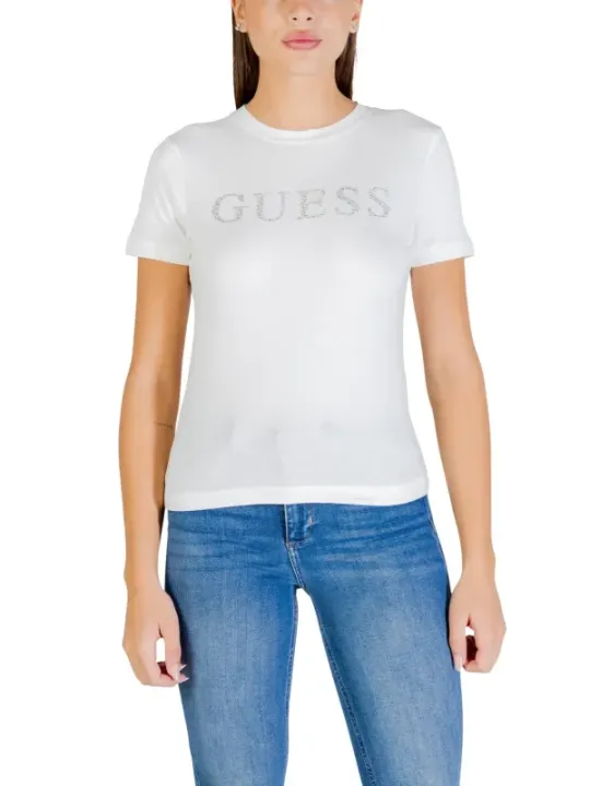 Guess Active Damen T-Shirt Weiß | online kaufen