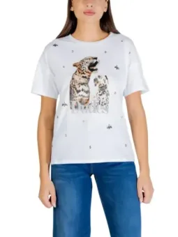 Liu Jo Damen T-Shirt Weiß mieten – Flex-Fashion Verleih
