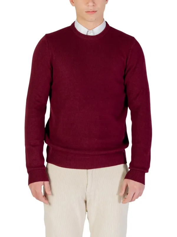 Yos Herren Pullover Bordeaux | online kaufen