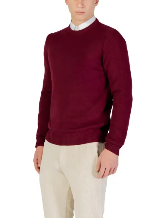 Yos Herren Pullover Bordeaux | online kaufen