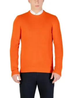 Yos Herren Pullover Orange mieten | Flex-Fashion Verleih