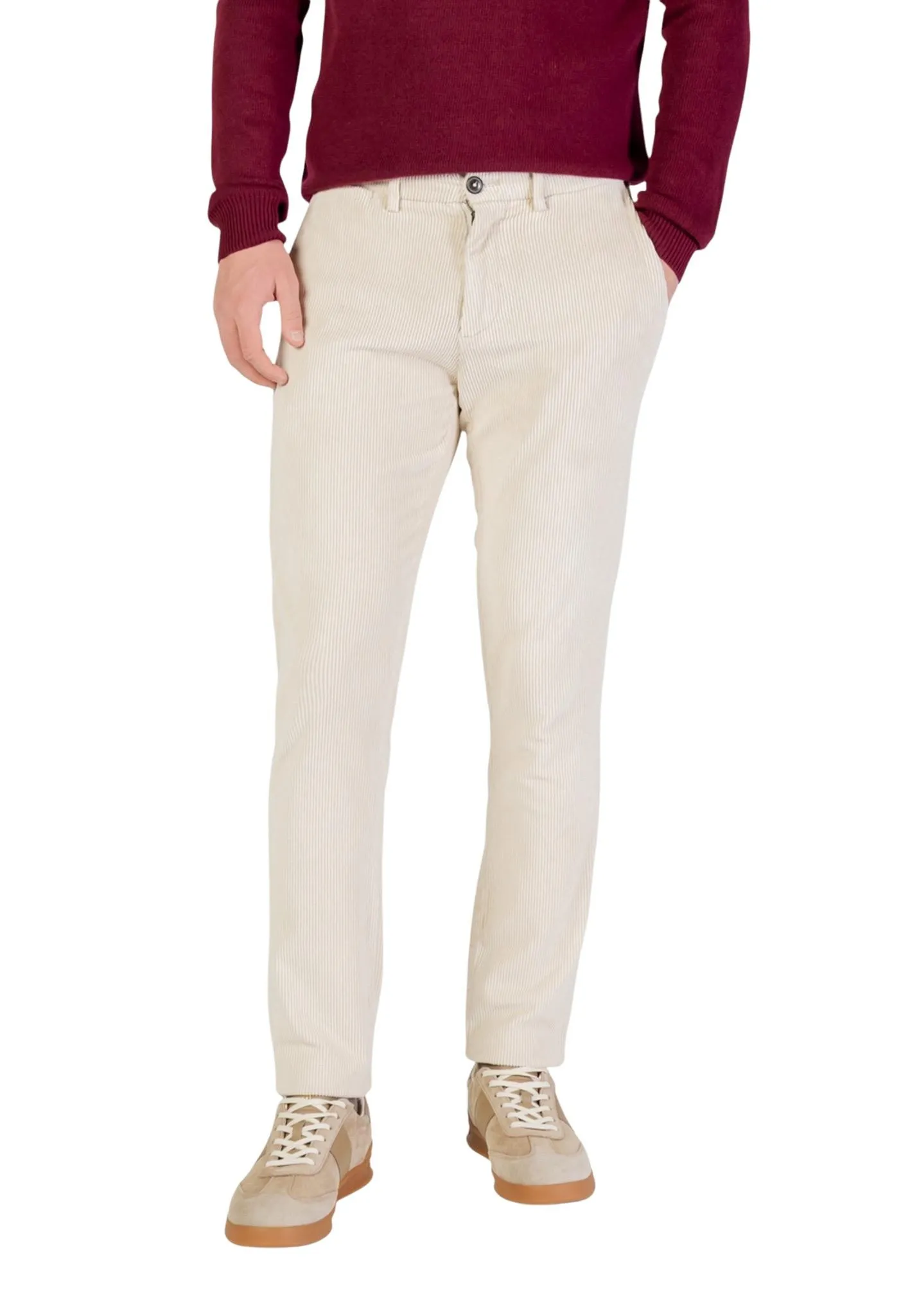 Borghese Herren Hose Beige 498745