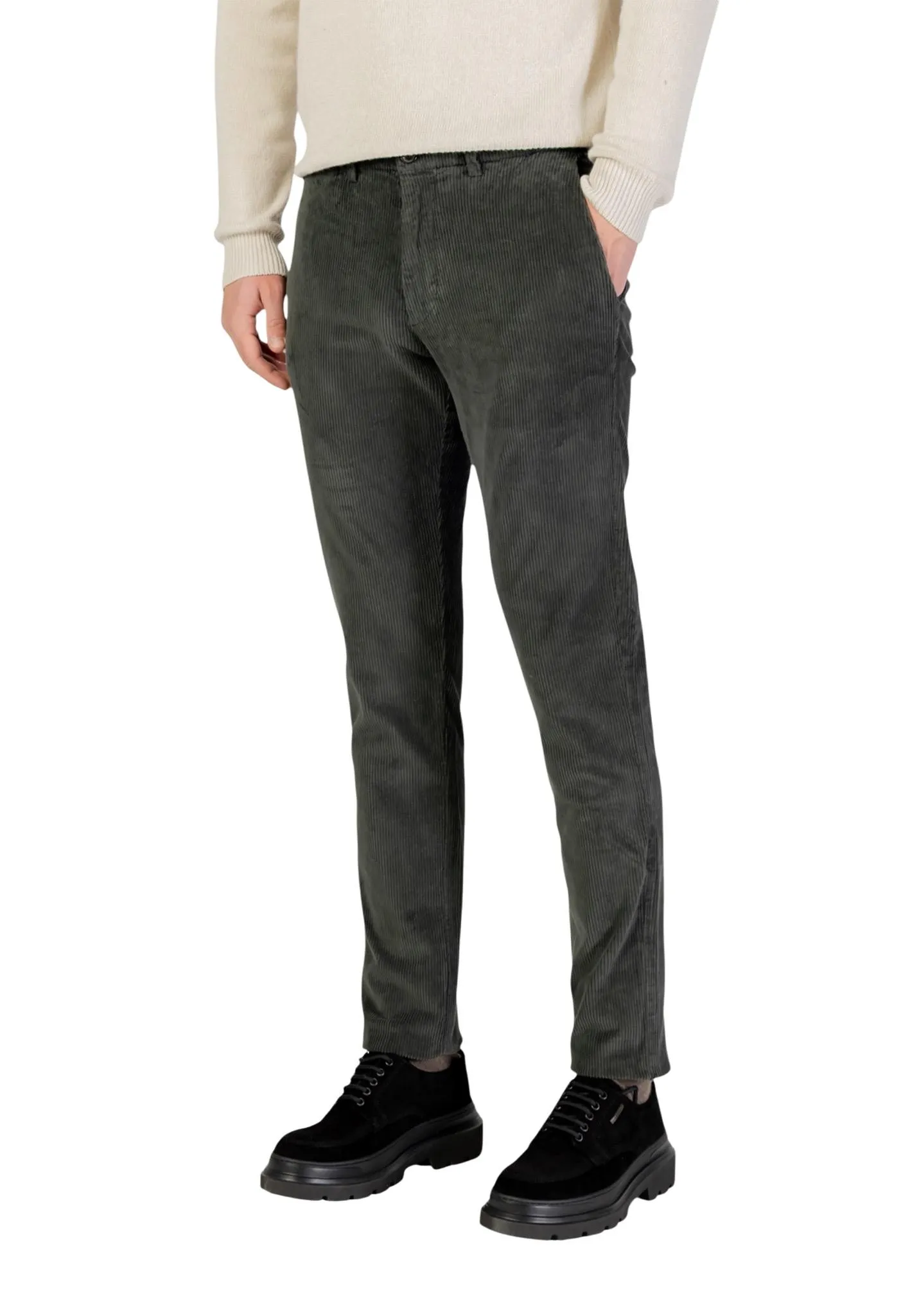 Borghese Herren Hose Grün 498744