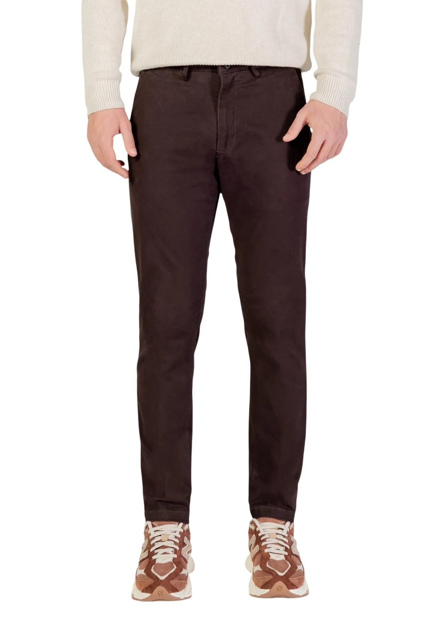 Borghese Herren Hose Braun 498741