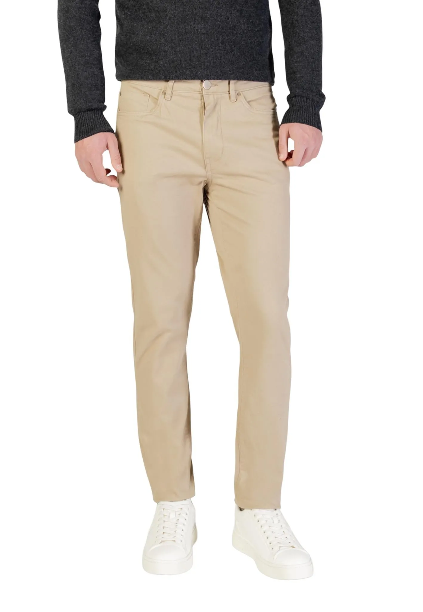 Borghese Herren Hose Beige 498736