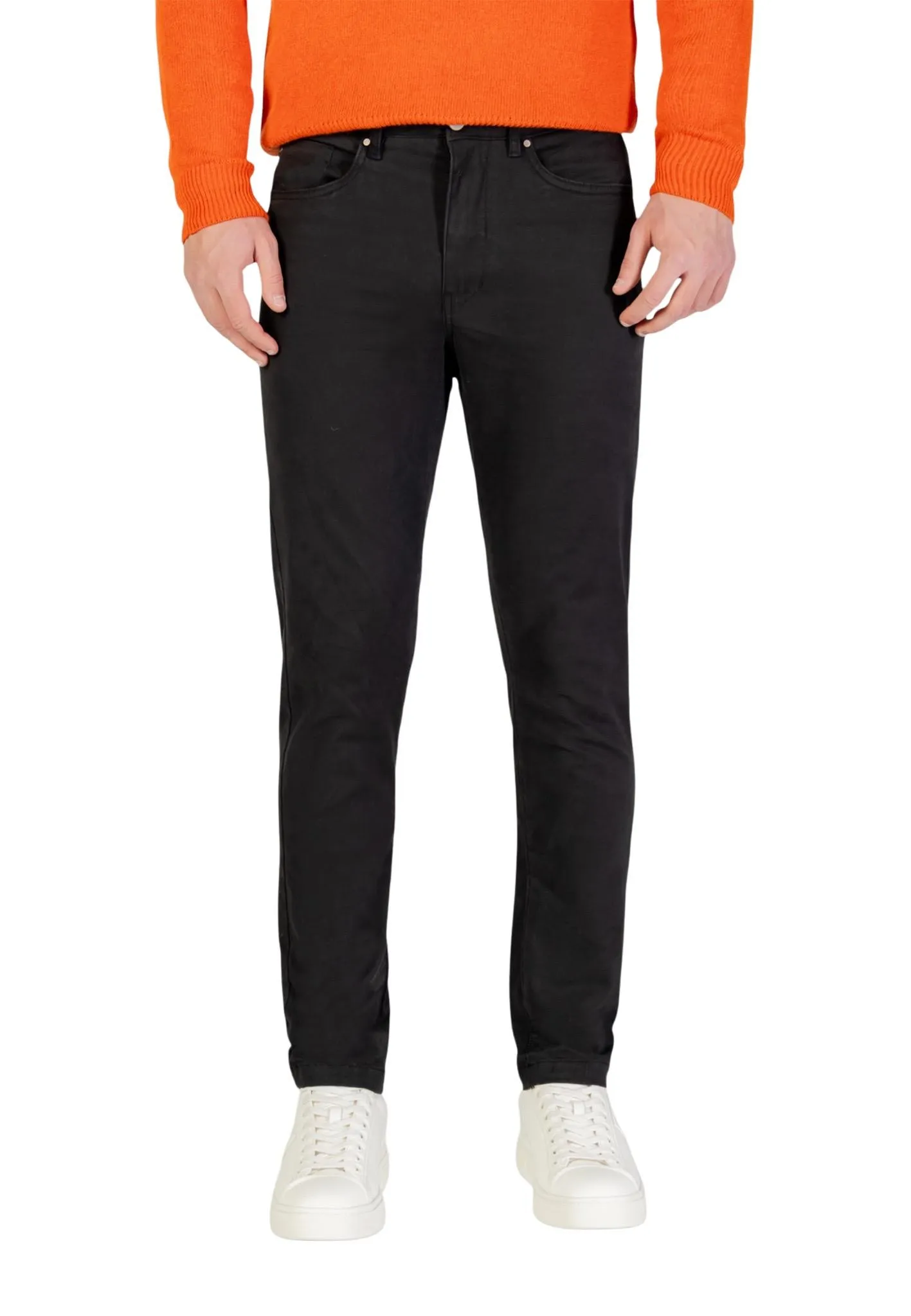 Borghese Herren Hose Grau 498734