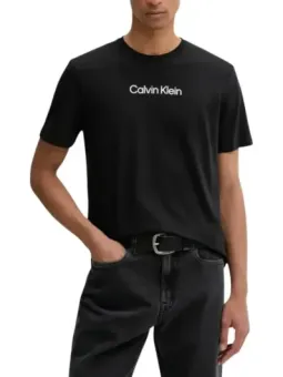 Calvin Klein Herren T-Shirt Schwarz Mieten – Flex-Fashion