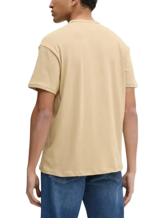 Tommy Hilfiger Jeans Herren T-Shirt Beige | online kaufen