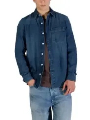 Tommy Hilfiger Jeans Herren Hemd Blau | online kaufen