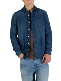 Tommy Hilfiger Jeans Herren Hemd Blau | online kaufen