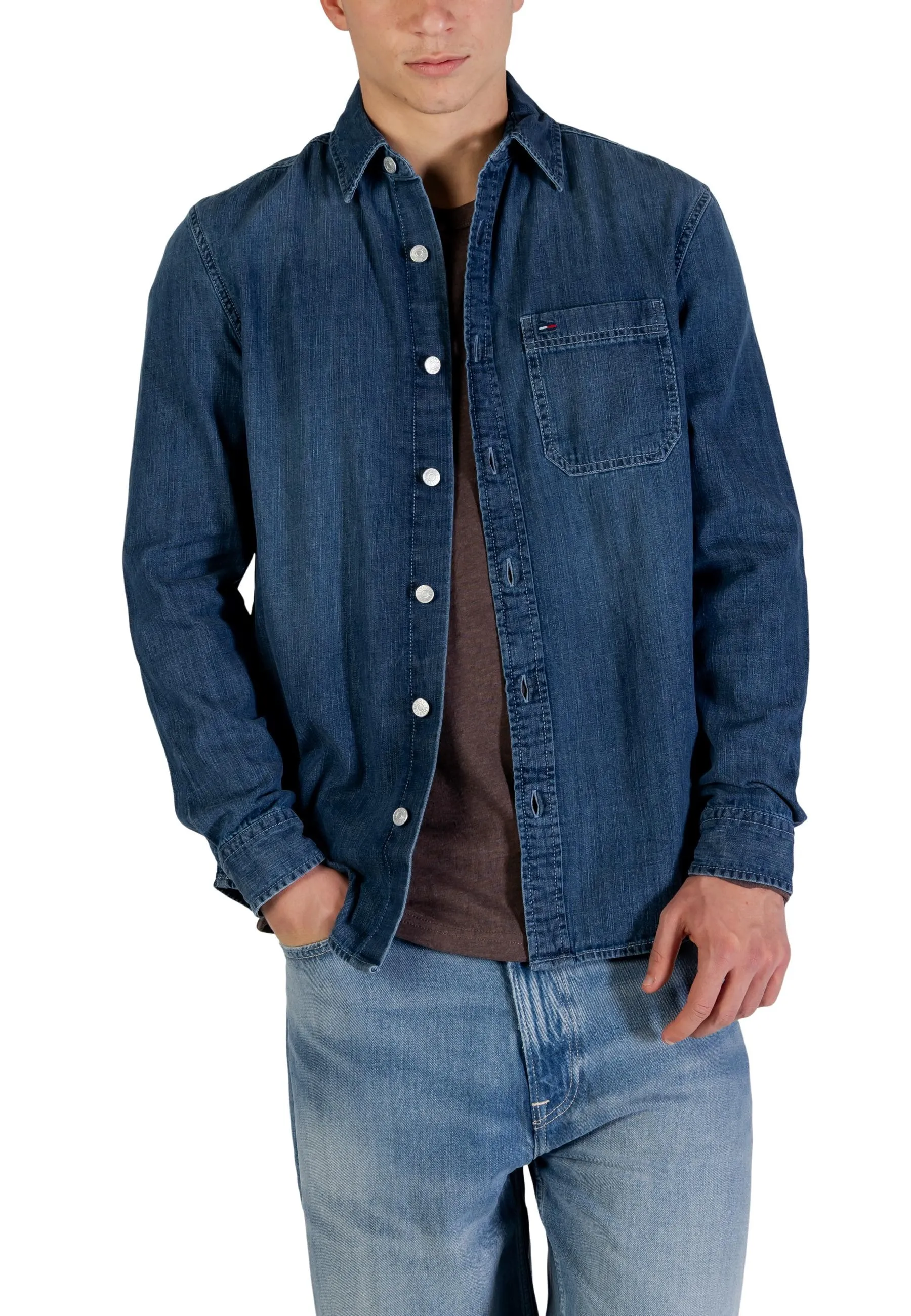 Herren Hemd Blau 498009