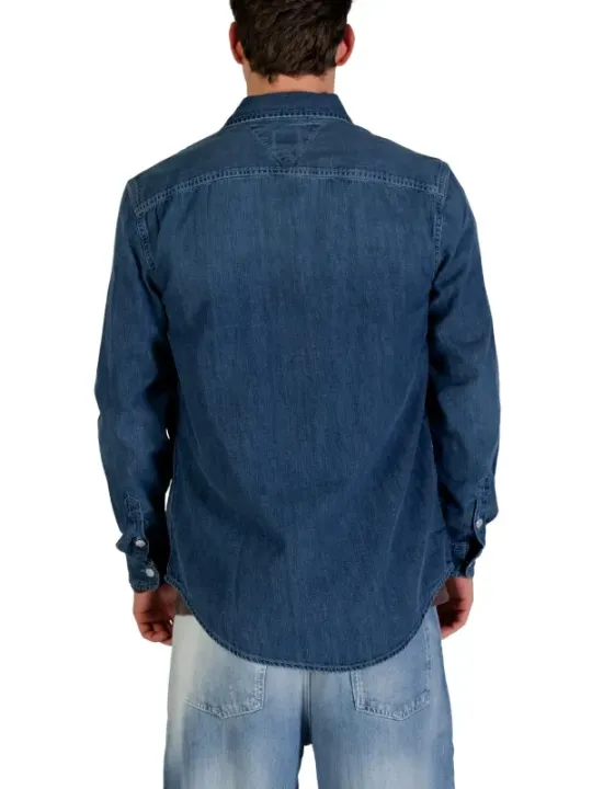 Tommy Hilfiger Jeans Herren Hemd Blau | online kaufen