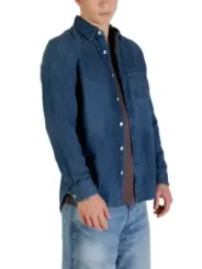 Tommy Hilfiger Jeans Herren Hemd Blau | online kaufen