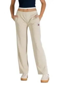 Tommy Hilfiger Jeans Damen Hose Beige | online kaufen