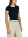 Tommy Hilfiger Jeans Damen T-Shirt Blau | online kaufen