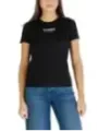 Tommy Hilfiger Jeans Damen T-Shirt Schwarz | online kaufen