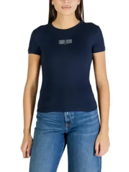 Mieten: Tommy Hilfiger Damen T-Shirt Blau - Flex-Fashion