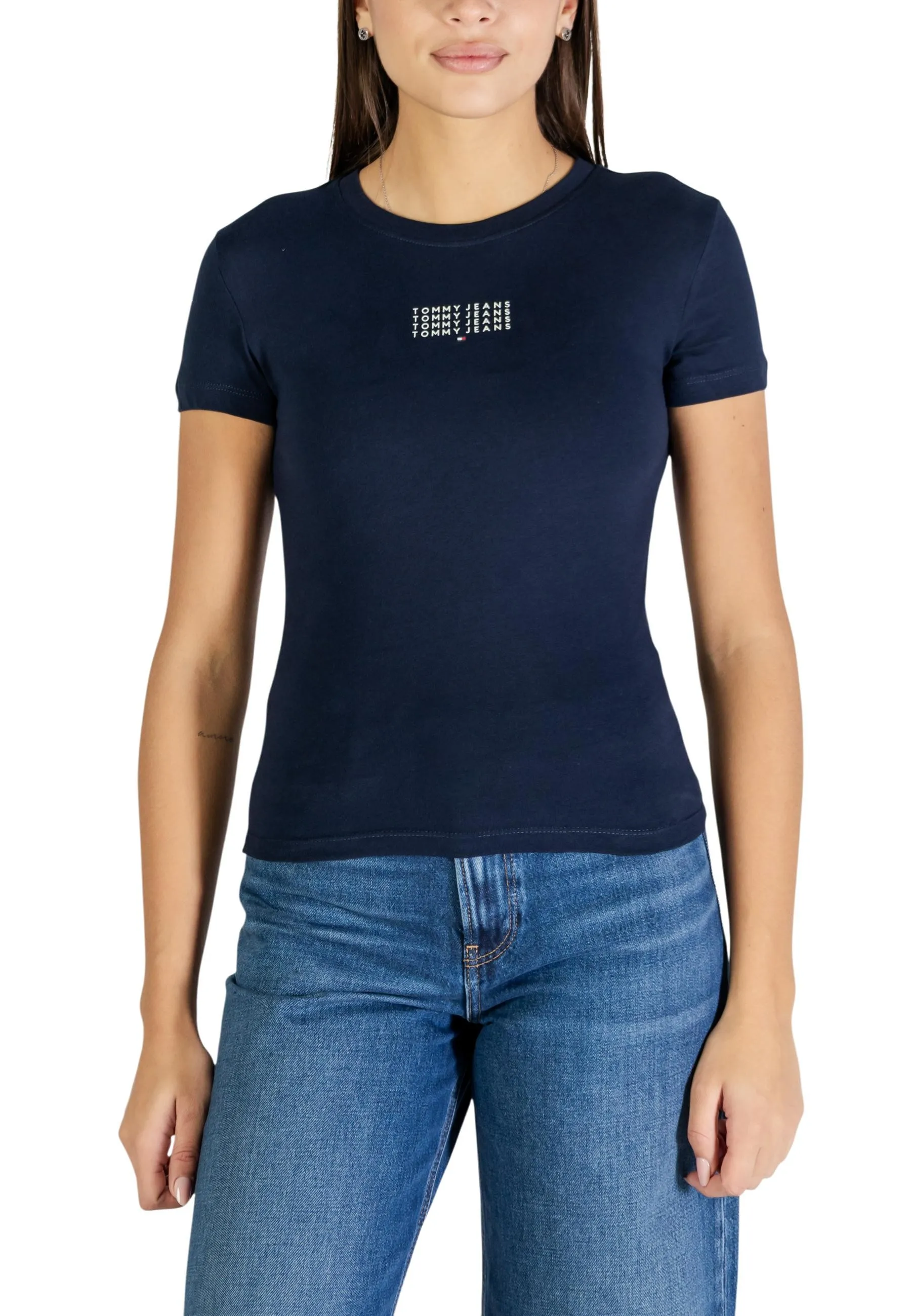 Damen T-Shirt Blau 497997