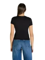 Tommy Hilfiger Jeans Damen T-Shirt Schwarz | online kaufen