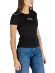 Tommy Hilfiger Jeans Damen T-Shirt Schwarz | online kaufen