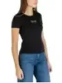 Tommy Hilfiger Jeans Damen T-Shirt Schwarz | online kaufen