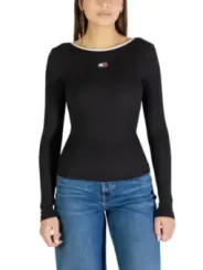 Tommy Hilfiger Jeans Damen Pullover Schwarz | online kaufen
