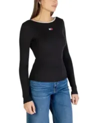 Tommy Hilfiger Jeans Damen Pullover Schwarz | online kaufen
