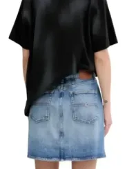 Tommy Hilfiger Jeans Damen Rock Azurblau | online kaufen