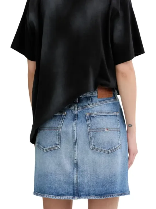 Tommy Hilfiger Jeans Damen Rock Azurblau | online kaufen