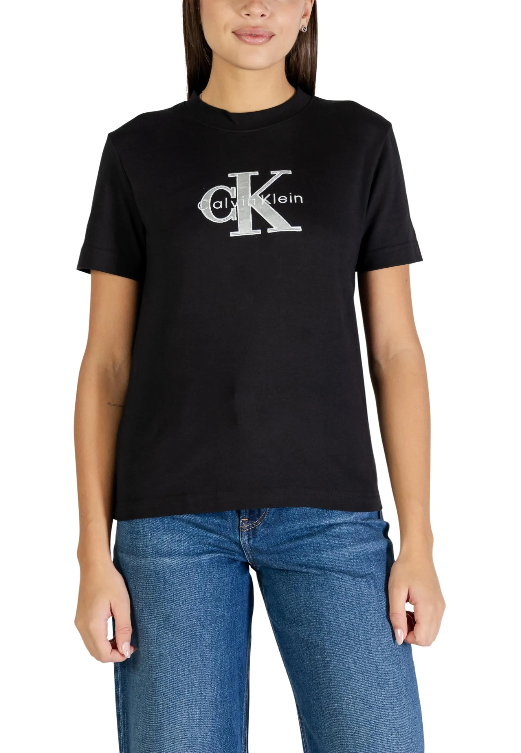 Damen T-Shirt Schwarz 497988