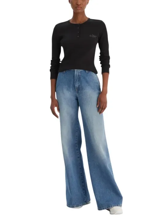 Calvin Klein Jeans Damen Pullover Schwarz | online kaufen