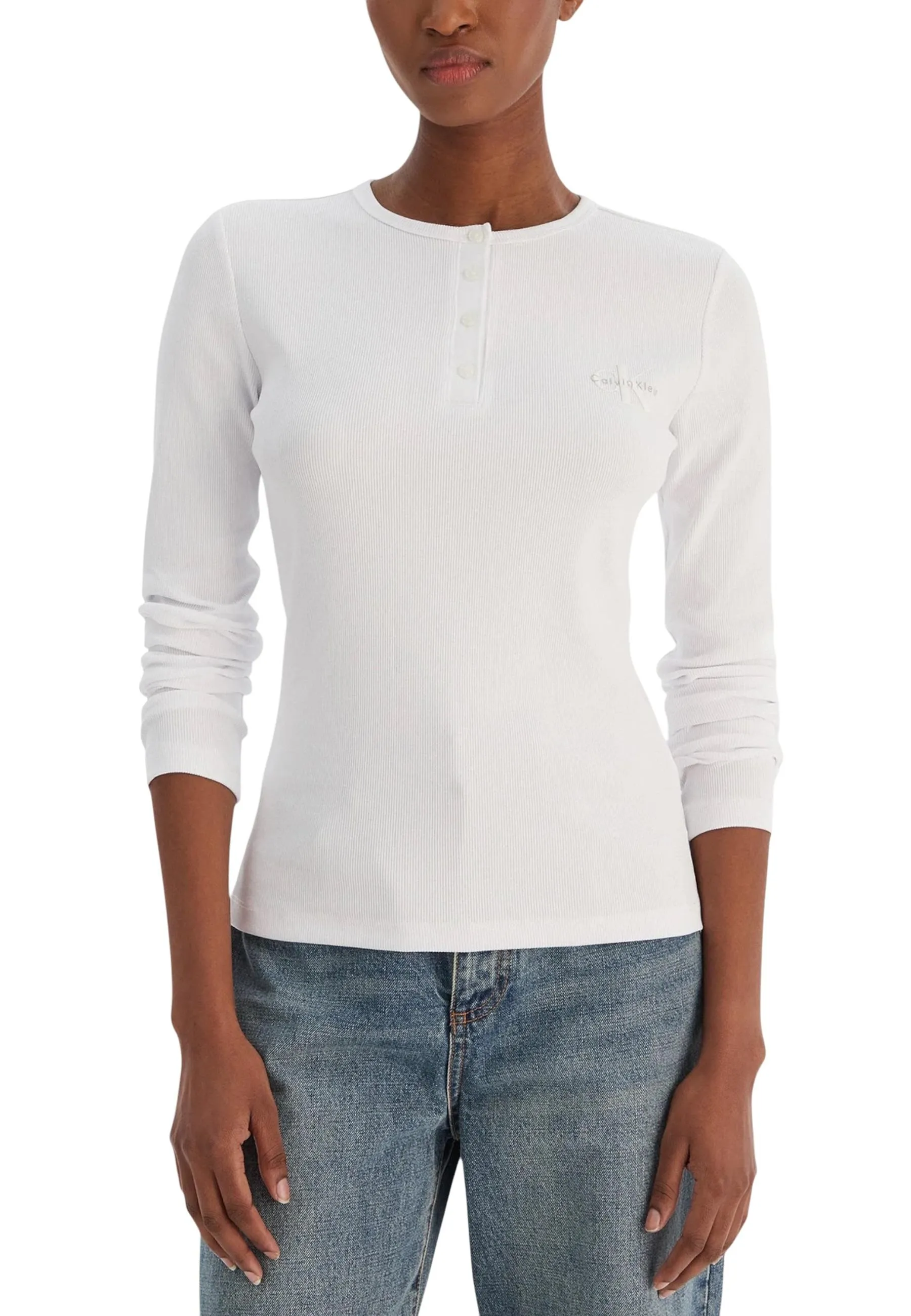 Damen Pullover Weiß 497986