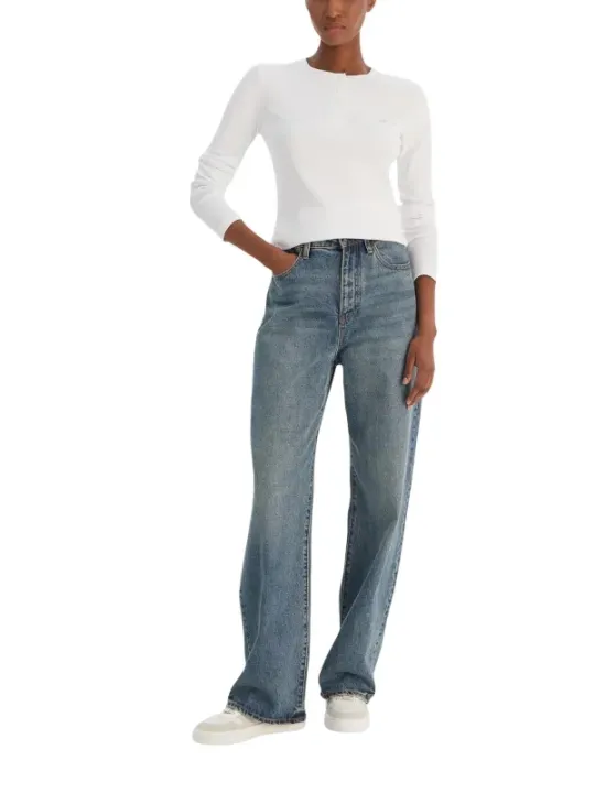 Calvin Klein Jeans Damen Pullover Weiß | online kaufen