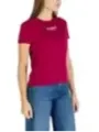 Tommy Hilfiger Jeans Damen T-Shirt Bordeaux | online kaufen
