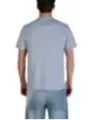 Azurblaues Calvin Klein Herren T-Shirt mieten | Flex-Fashion