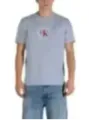 Azurblaues Calvin Klein Herren T-Shirt mieten | Flex-Fashion